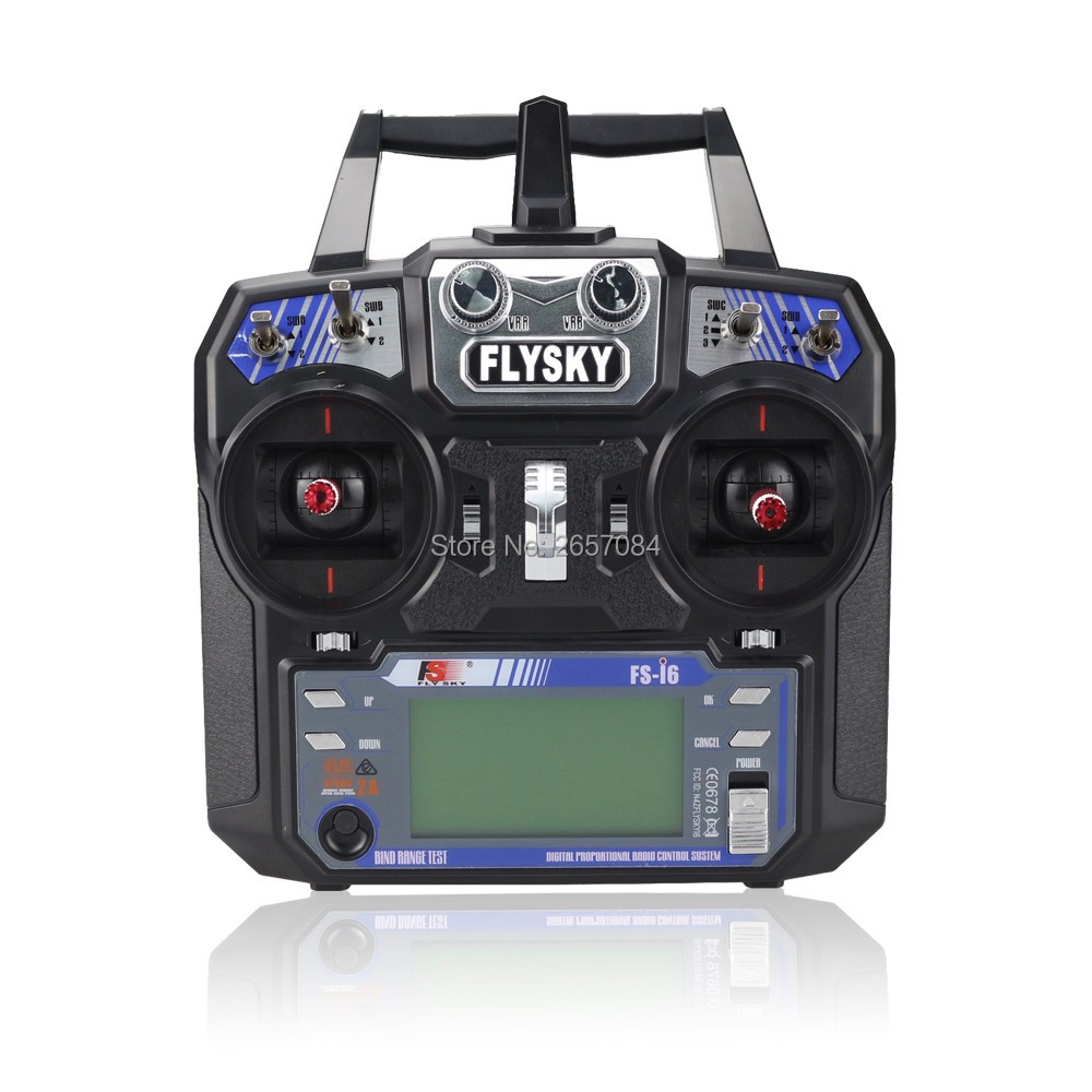 Radio Transmitter 6Ch - Terbaru Flysky FS-i6 FS I6 2.4G