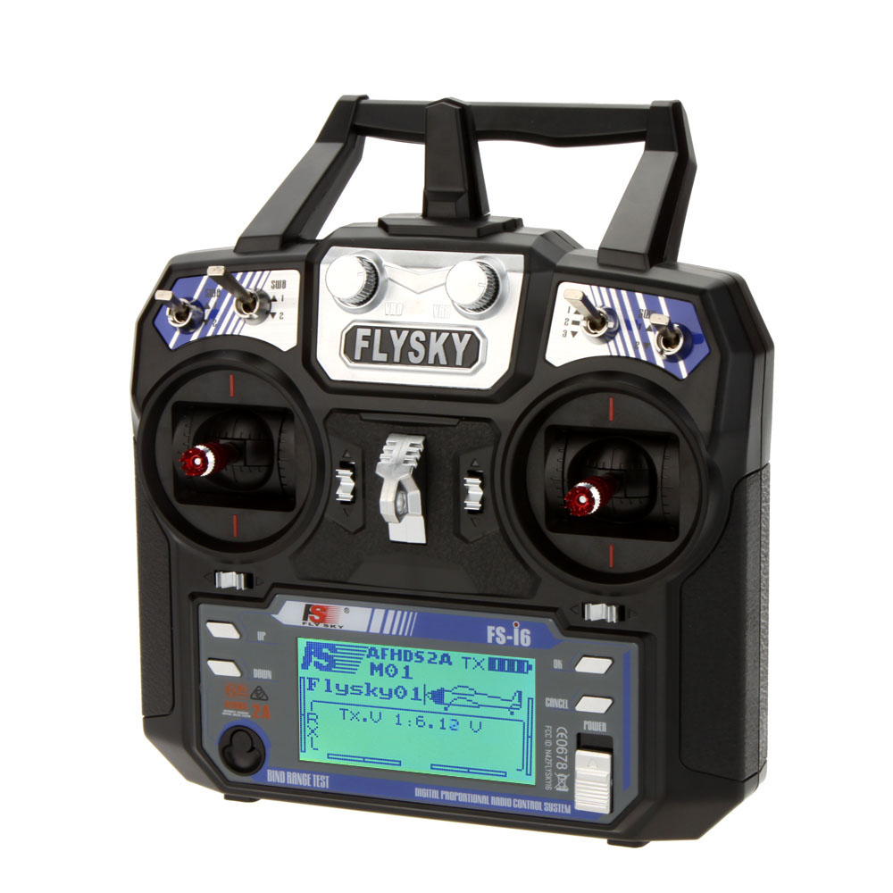Radio Transmitter 6Ch - Flysky FS-i6, 6CH 2.4G AFHDS 2A