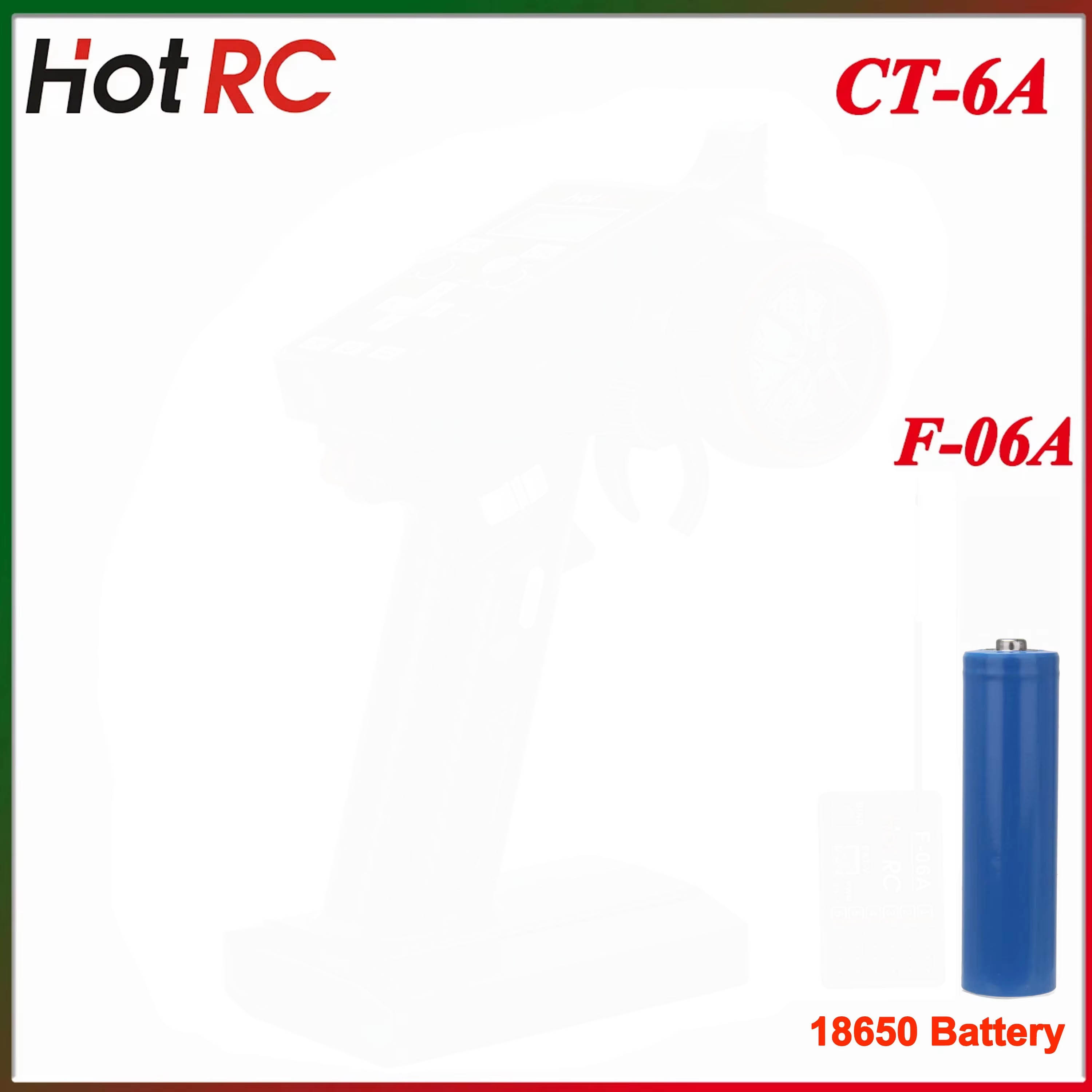 HotRC CT-6A 2.4G 6CH 6 Saluran - Radio Transmitter 6Ch ulasan dan harga