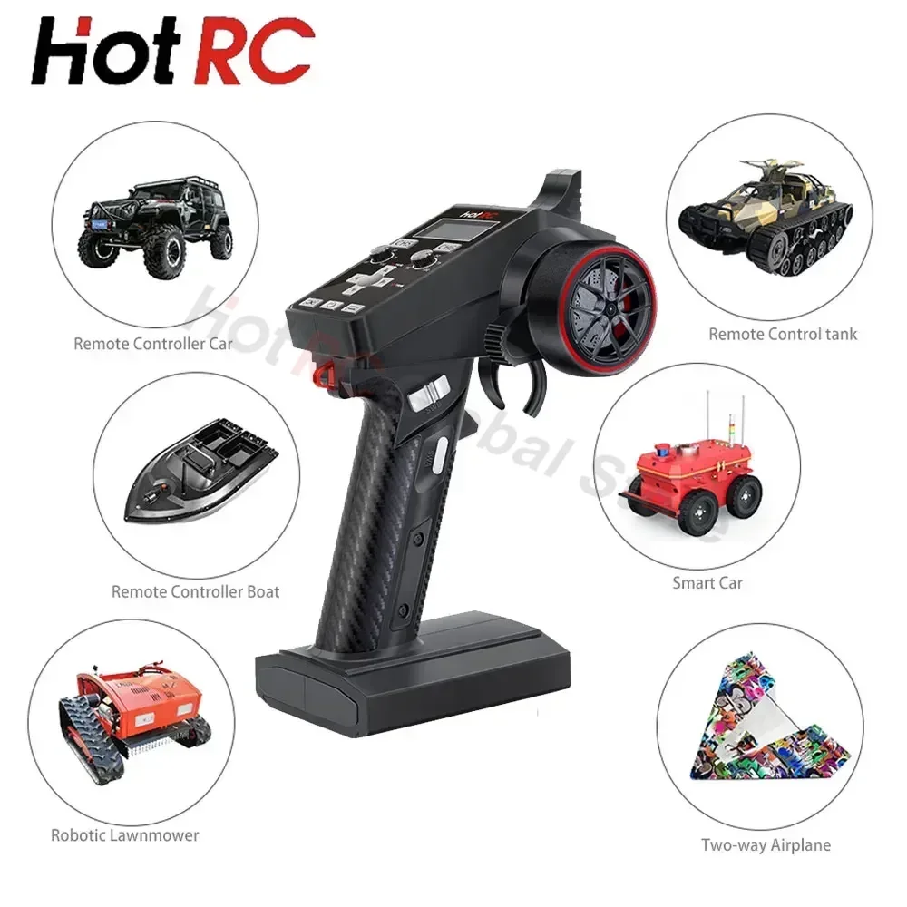 HotRC CT-6A 2.4G 6CH 6 Saluran - Radio Transmitter 6Ch ulasan dan harga