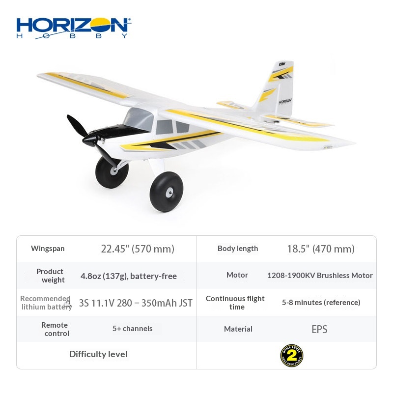 Pesawat RC Horizon Hobby UMX T - Rc Hobby Land ulasan dan harga