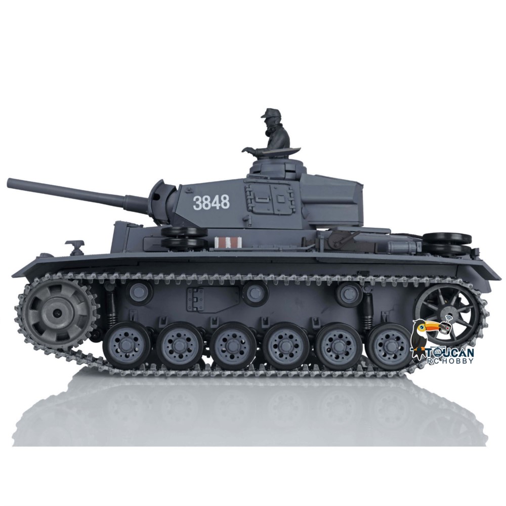 Tank RC Panzer III L RTR HENG  - Rc Hobby Land ulasan dan harga