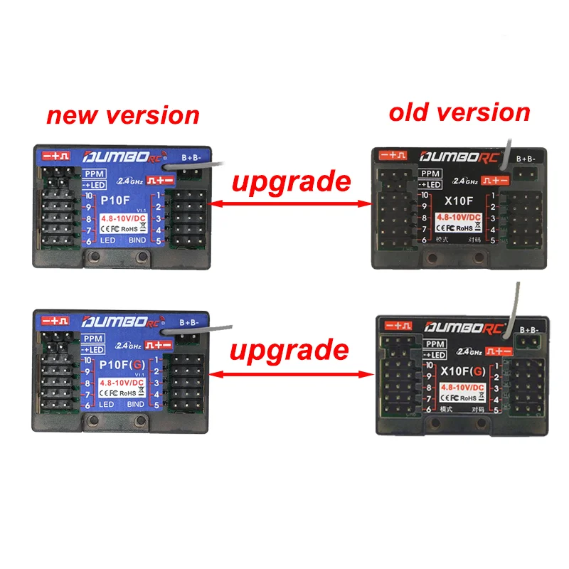 DUMBORC P6FG P10FG P6DC P4FMG  - Radio Transmitter 6Ch ulasan dan harga