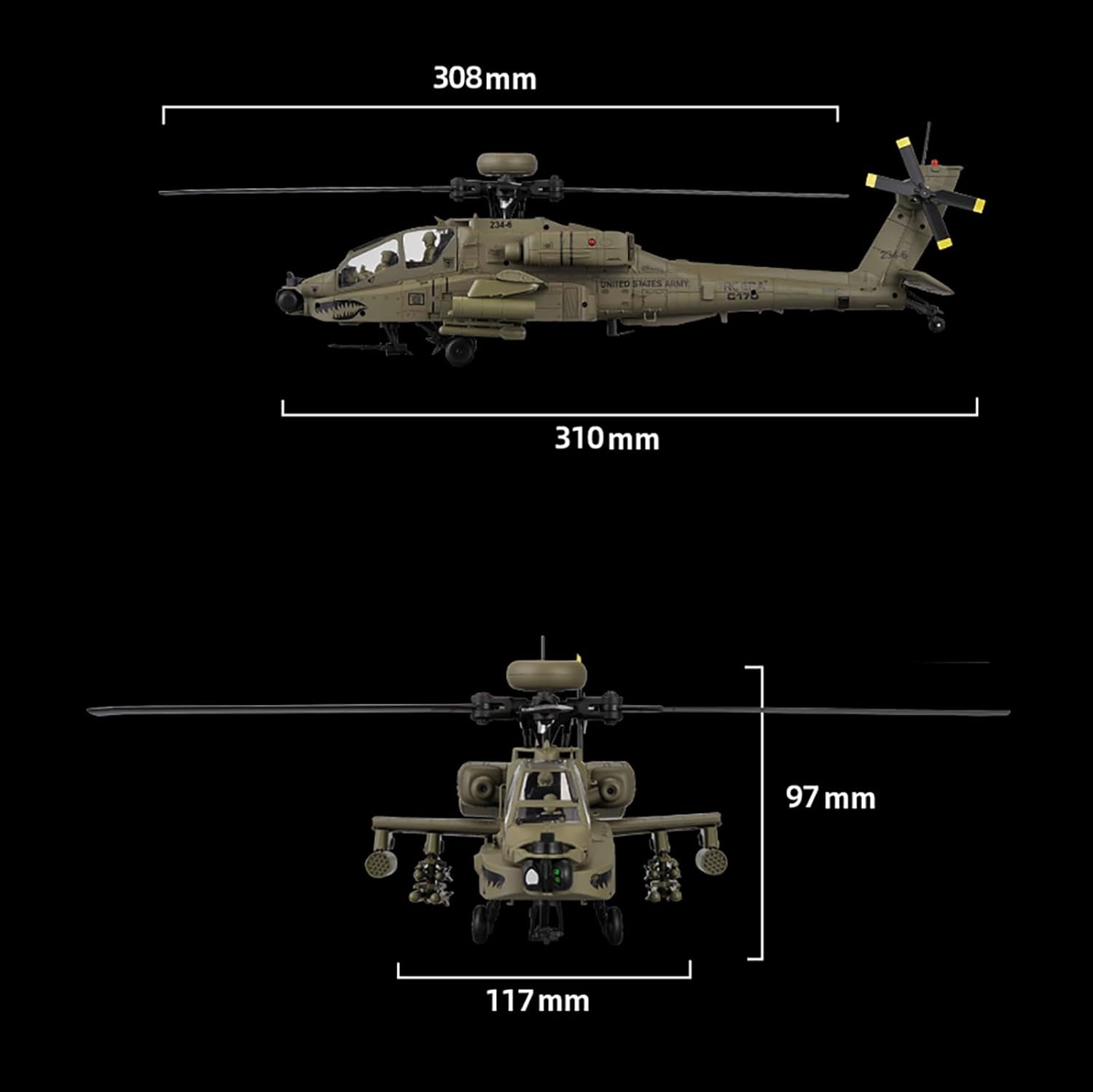 Helikopter Remote Control 310M - Rc Hobby Grade Helicopter ulasan dan harga