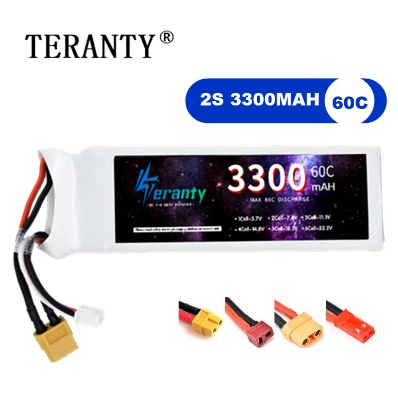 2S 7.4V baterai LiPo 3300mAh 6 - Rc Hobby Grade ulasan dan harga