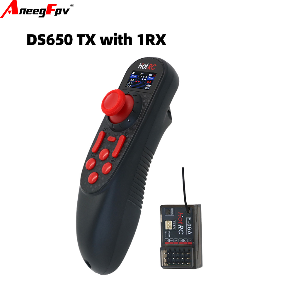 HOTRC Hot RC DS-650 DS 650 6CH - Radio Transmitter 6Ch ulasan dan harga