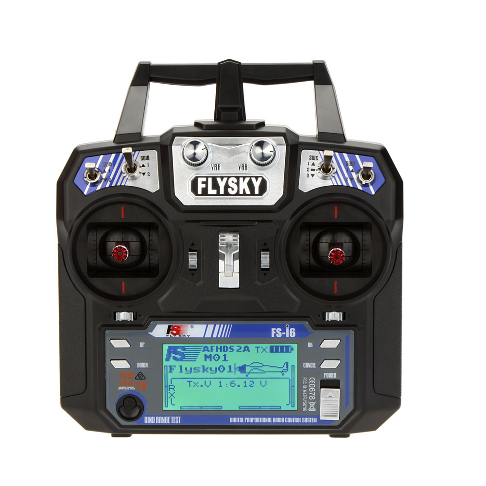 Flysky FS-i6, 6CH 2.4G AFHDS 2 - Radio Transmitter 6Ch ulasan dan harga