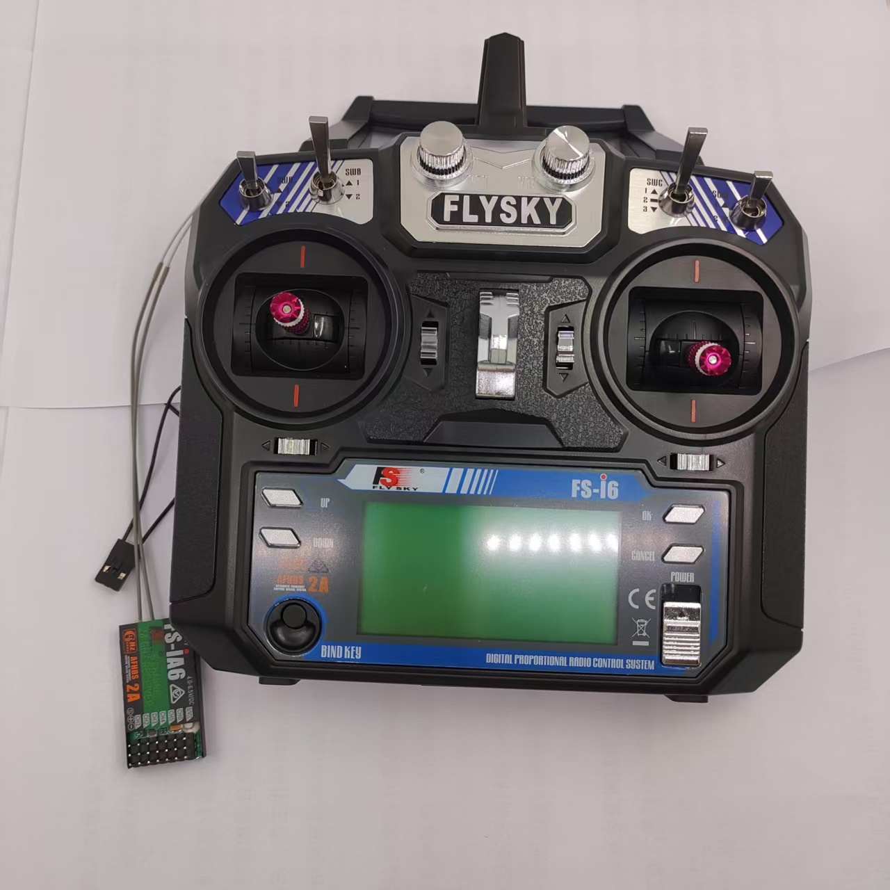 FLYSKY FS-i6 I6 2.4G 6CH AFHDS - Radio Transmitter 6Ch ulasan dan harga