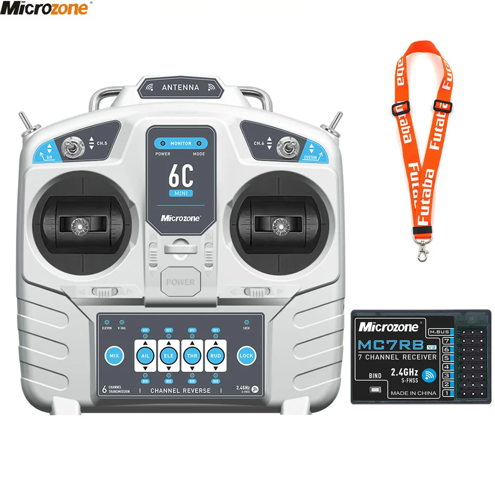 MicroZone MC6C Mini V2 2.4G 6C - Radio Transmitter 6Ch ulasan dan harga