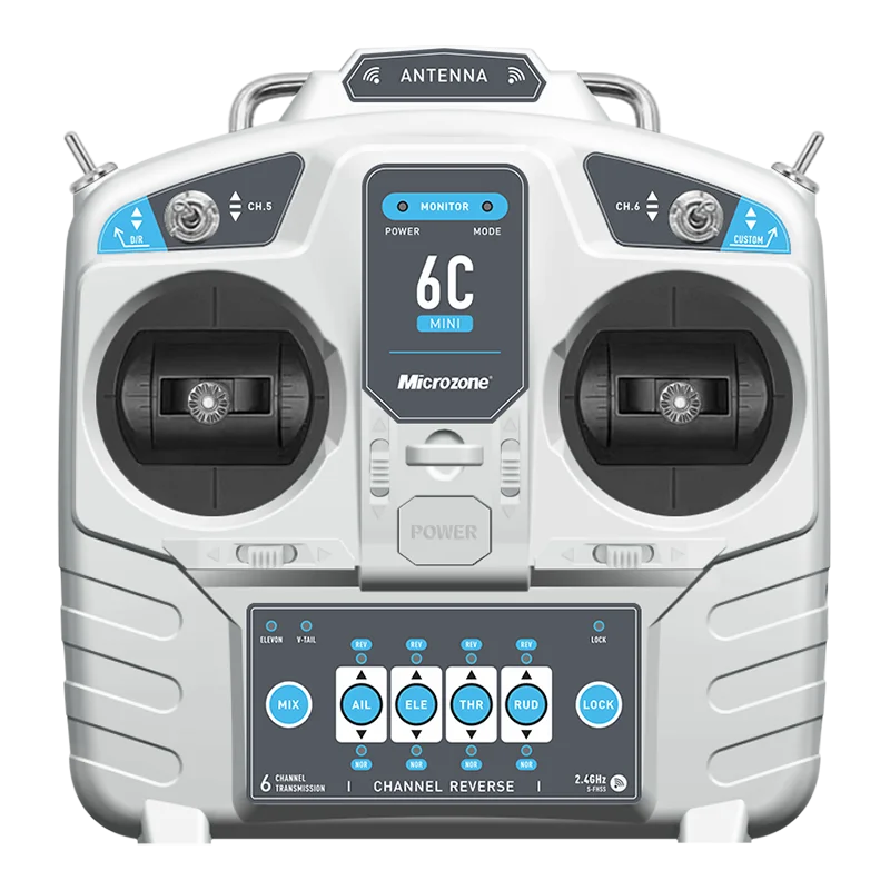 MicroZone MC6C Mini V2 2.4G 6C - Radio Transmitter 6Ch ulasan dan harga