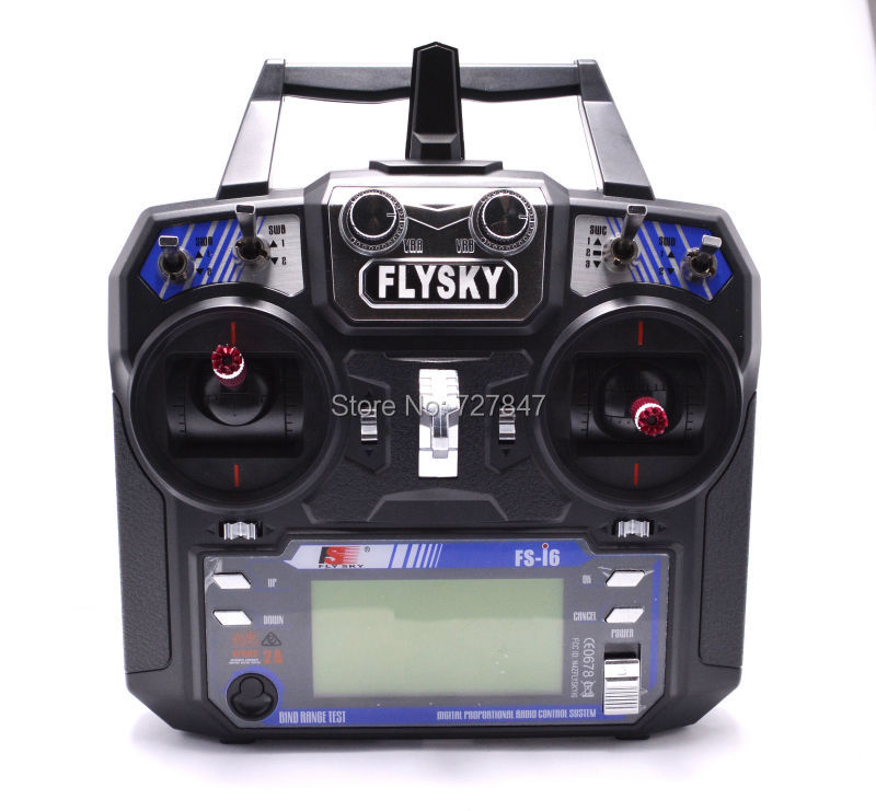 FLYSKY FS-i6 I6 2.4G 6CH AFHDS - Radio Transmitter 6Ch ulasan dan harga
