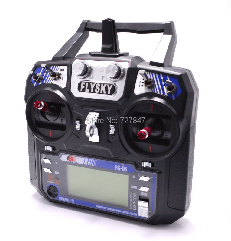 FLYSKY FS-i6 I6 2.4G 6CH AFHDS - Radio Transmitter 6Ch ulasan dan harga