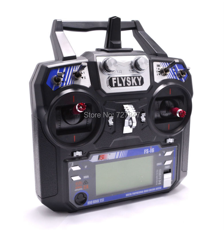 FLYSKY FS-i6 I6 2.4G 6CH AFHDS - Radio Transmitter 6Ch ulasan dan harga