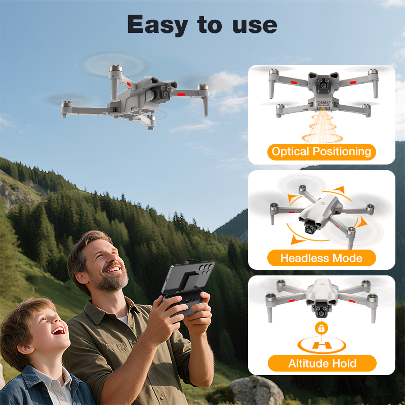 Drone Baru L017 Pro Brushless  - Rc Hobby Grade Helicopter ulasan dan harga