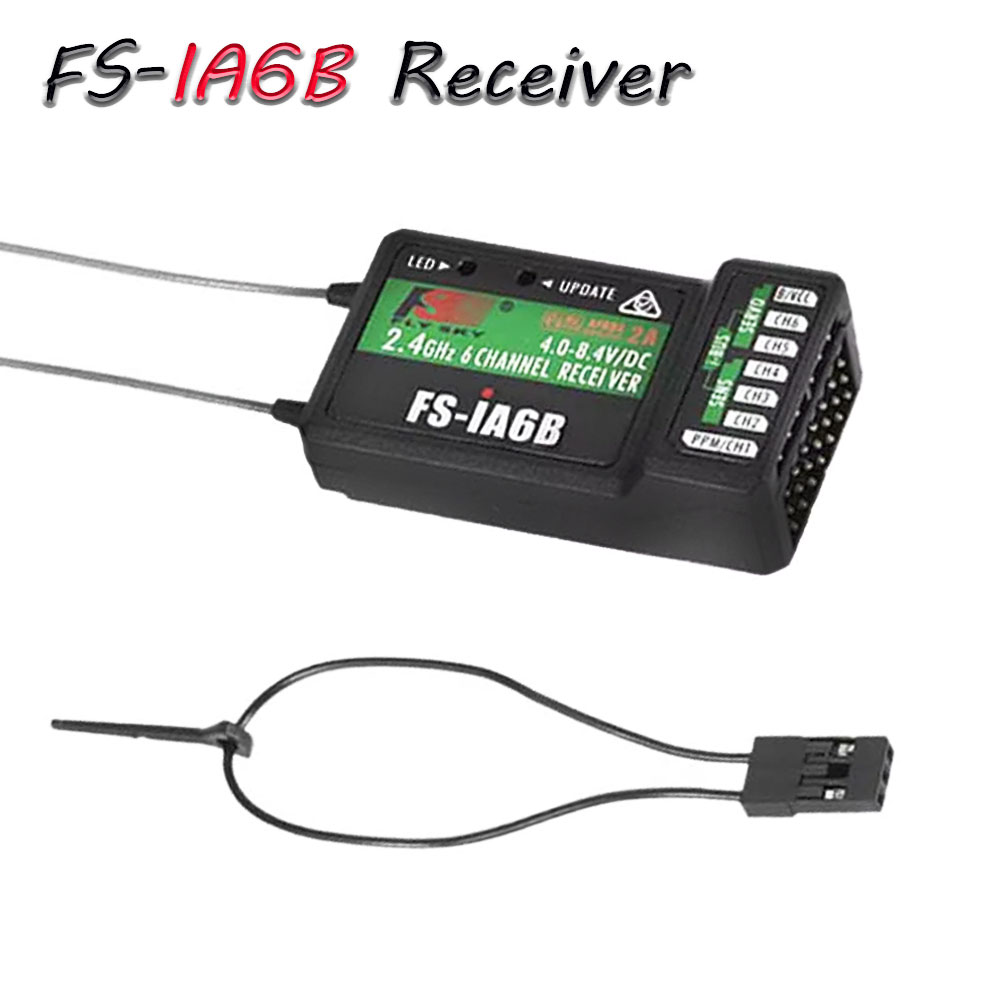 Sistem Radio FS-i6 6CH 2.4GHz  - Radio Transmitter 6Ch ulasan dan harga