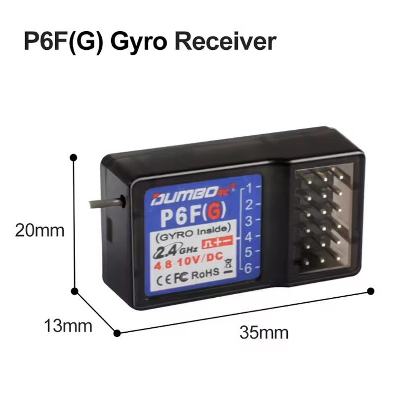 DUMBORC P6F/P6FG/P6DC/P6DCG 2. - Radio Transmitter 6Ch ulasan dan harga